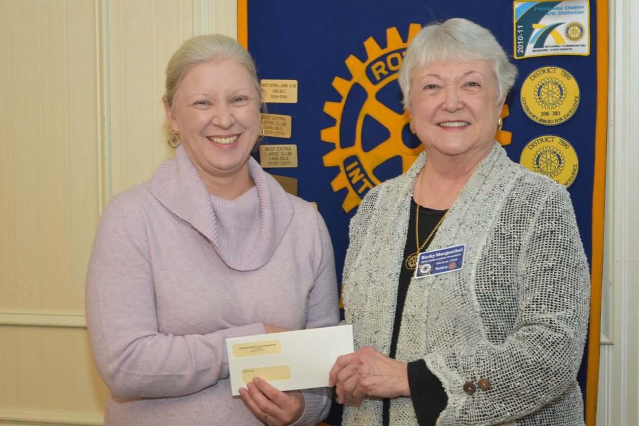 Carlisle Rotary donation